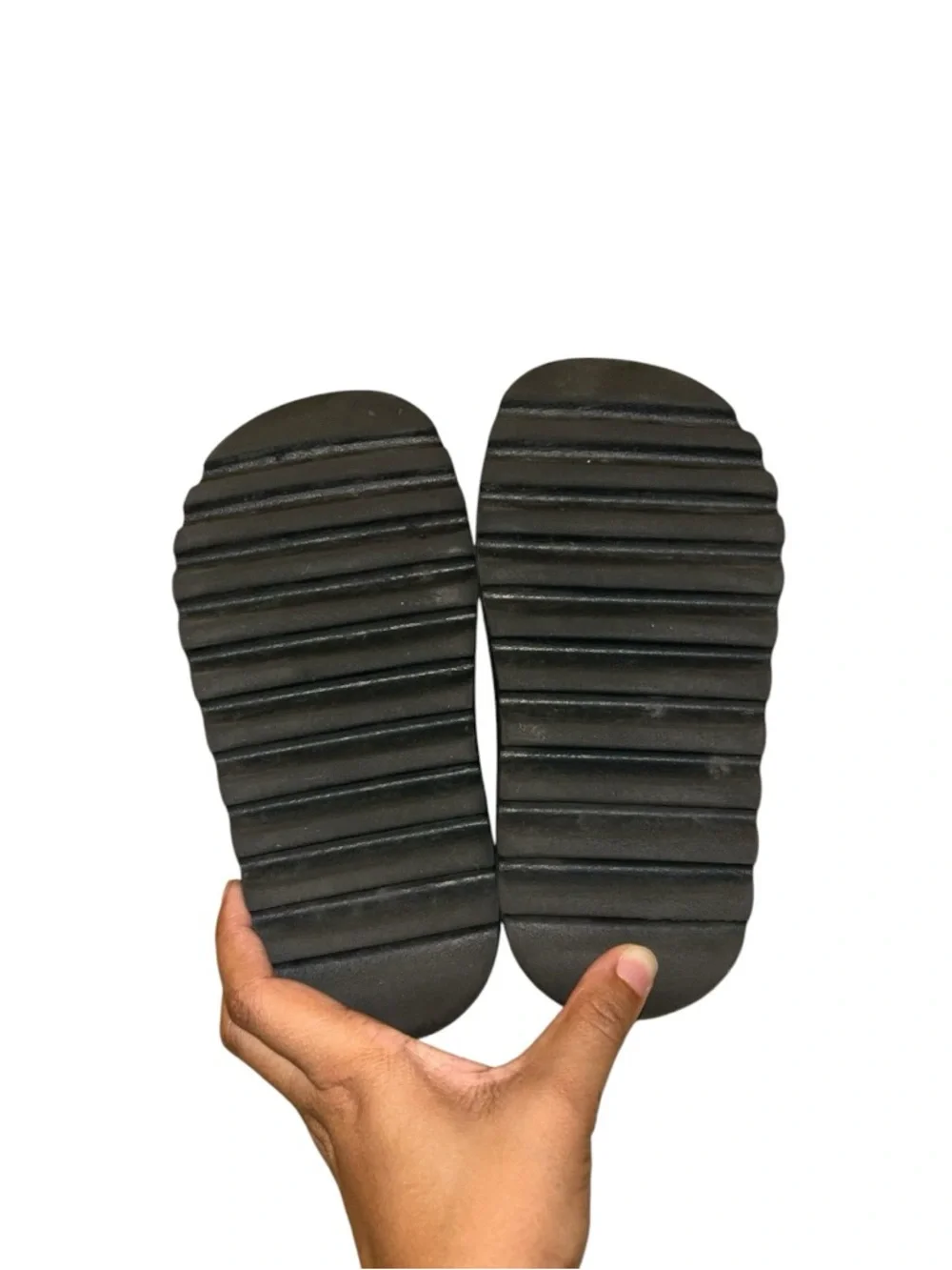 Men's Black Slip-On Slide Sandals